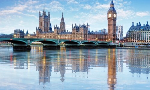 London - Big ben and houses of parliament, UK
